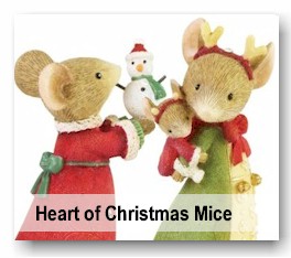Heart of Christmas Mice
